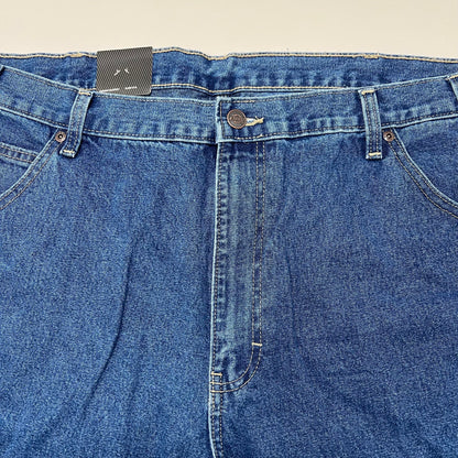 DICKIES Relaxed Fit Carpenter Jean Mns Sz 46X30 Stonewashed Indigo Blue 19294SNB